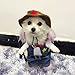 Meihejia Halloween Cat Cowboy Costume Hat Funny Costume for Cats & Small Dogs
