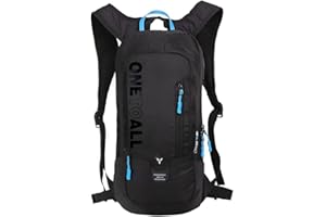 LOCALLION Cycling Backpack, 6/12L Bike Backpacks Hydration Backpack, Breathable Lightweight for Travelling Hiking Running Ski