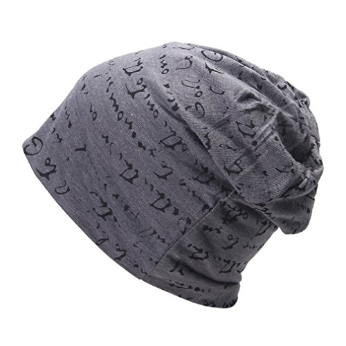 Smile YKK The Full Alphabet Stretch Soft Slouchy Beanie Hat Cap Gray Smile YKK The Full Alphabet Stretch Soft Slouchy Beanie Hat Cap Gray