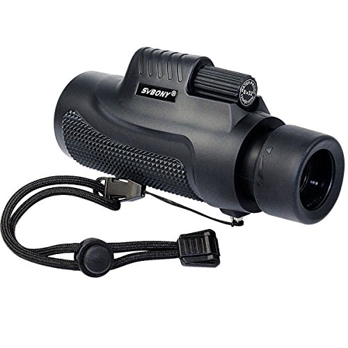 SVBONY SV45 Monocular Telescope,Compact for Adults,10x50,High Power,Waterproof,Starscope,High Definition,BAK4,FMC,for Birding,Travel,Hunting,Hiking,Boating,Camping,Men,Gifts,with Case