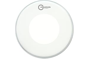 Aquarian VEL14 Drumheads Hi-Velocity 14-Inch Snare Drum Head, with Dot