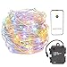 HAHOME Battery Operated Christmas Fairy String Lights with Remote for Holiday Wedding Halloween Patio Party Decoration,RGBWW