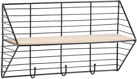 EAHKGmh Nordic Hierro Forjado partición de la Pared del Estante