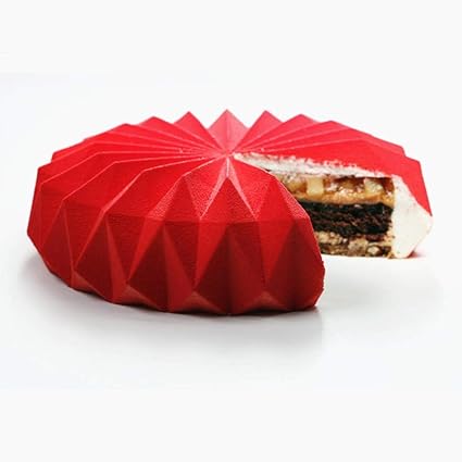 Suluo Amazing Origami Silicone Cake Mold For Baking Mousse