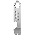 Hamans Mini Titanium EDC Pry Bar EDC Pocket Multi Tool Bottle Opener Screwdriver Wrench
