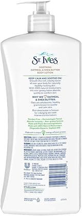 St. Ives Soothing Hand and Body Lotion Oatmeal Shea Butter 21 oz 621 ml view 3