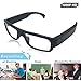 Hidden Camera Eyeglass,AKTOUGST Spy Glasses with Mini Camera 1080P Digital Video Recorder Portable,32GB Card Gift