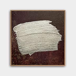 Framed Canvas Wall Art Abstract Canvas Prints Home Artwork Decoration for Living Room,Bedroom - 16x16 inches