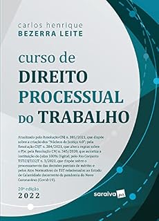 Livro Curso de direito processual do trabalho