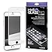 iPhone 6/6S intelliGLASS PRO EDGE-TO-EDGE (White/Gold) - The Smarter Glass Screen Protector by intelliARMOR To Guard Against Scratches and Drops. Ultra HD Clear, Max Touchscreen Accuracy.