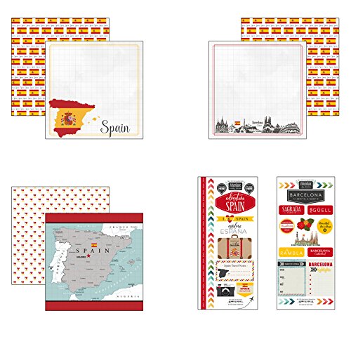 Scrapbook Customs Spain Adventure Scrapbook Kit