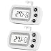2 Pack Digital Refrigerator Freezer Thermometer,Max/Min Record Function with Large LCD Display primary