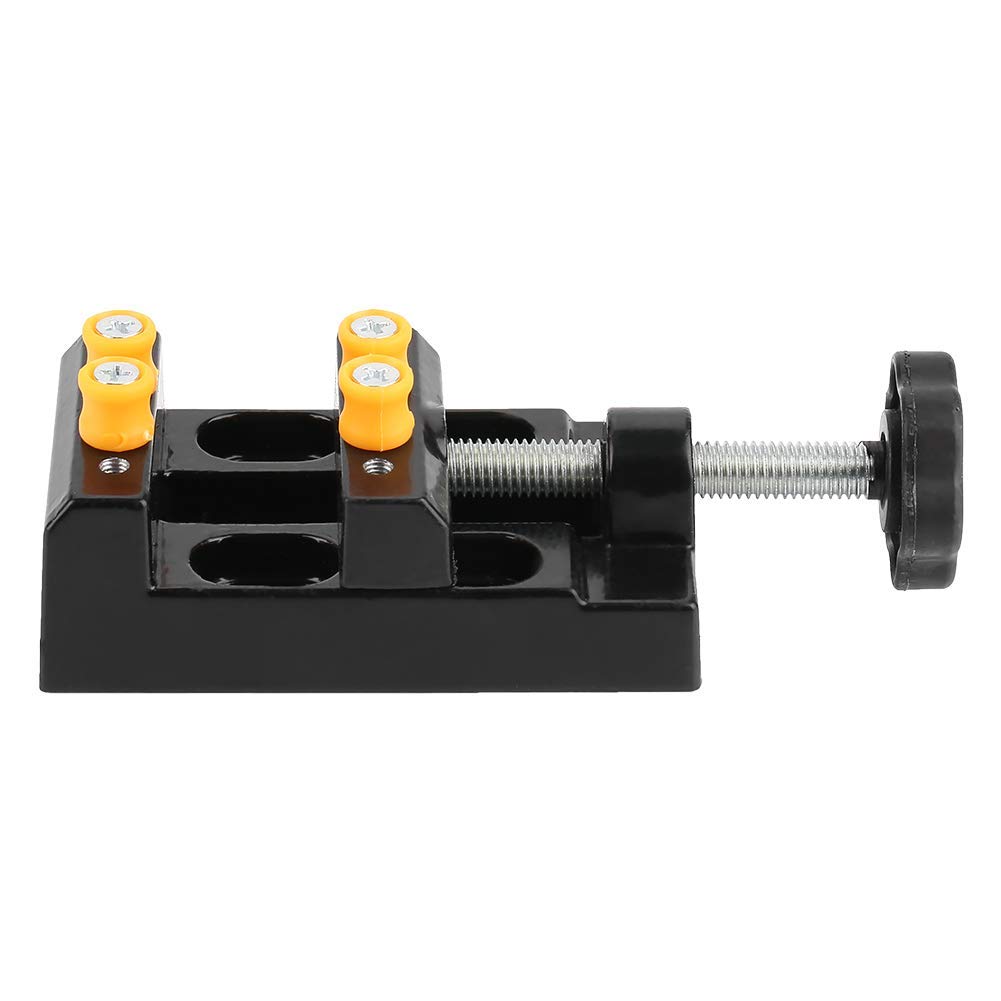 Mini Vise Bench Clamp, Table Bench Vice for Jewellery, Nuclear Walnut, Watch Repair, Clip, DIY Sculpture, Crafts, Carving Tool