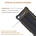Solar Charger,10000mah Solar Portable Phone Charger Built-in 3 Modes Flashlight for Travel,2A Max Output Battery Pack Solar Power Bank Dual USB External Solar Phone Charger for iPhone &Android