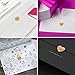 1000 Thank You Stickers, 1.5” Heart & 1.2” Circle Stickers – Removable and Adhesive Label Kraft Paper