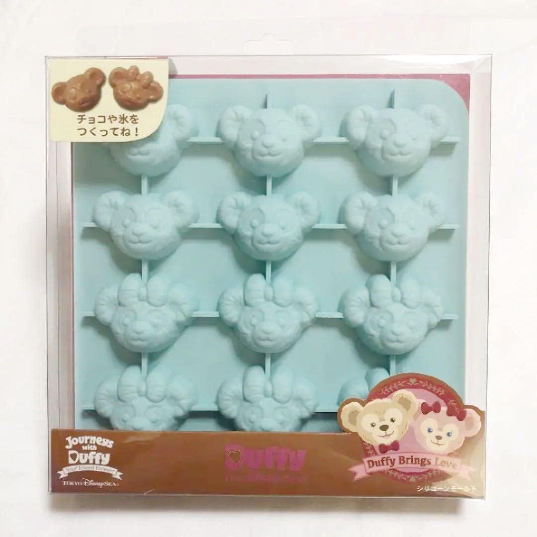 Amazon Co Jp ダッフィー シェリーメイ シリコンモールド チョコ 氷型 ホビー
