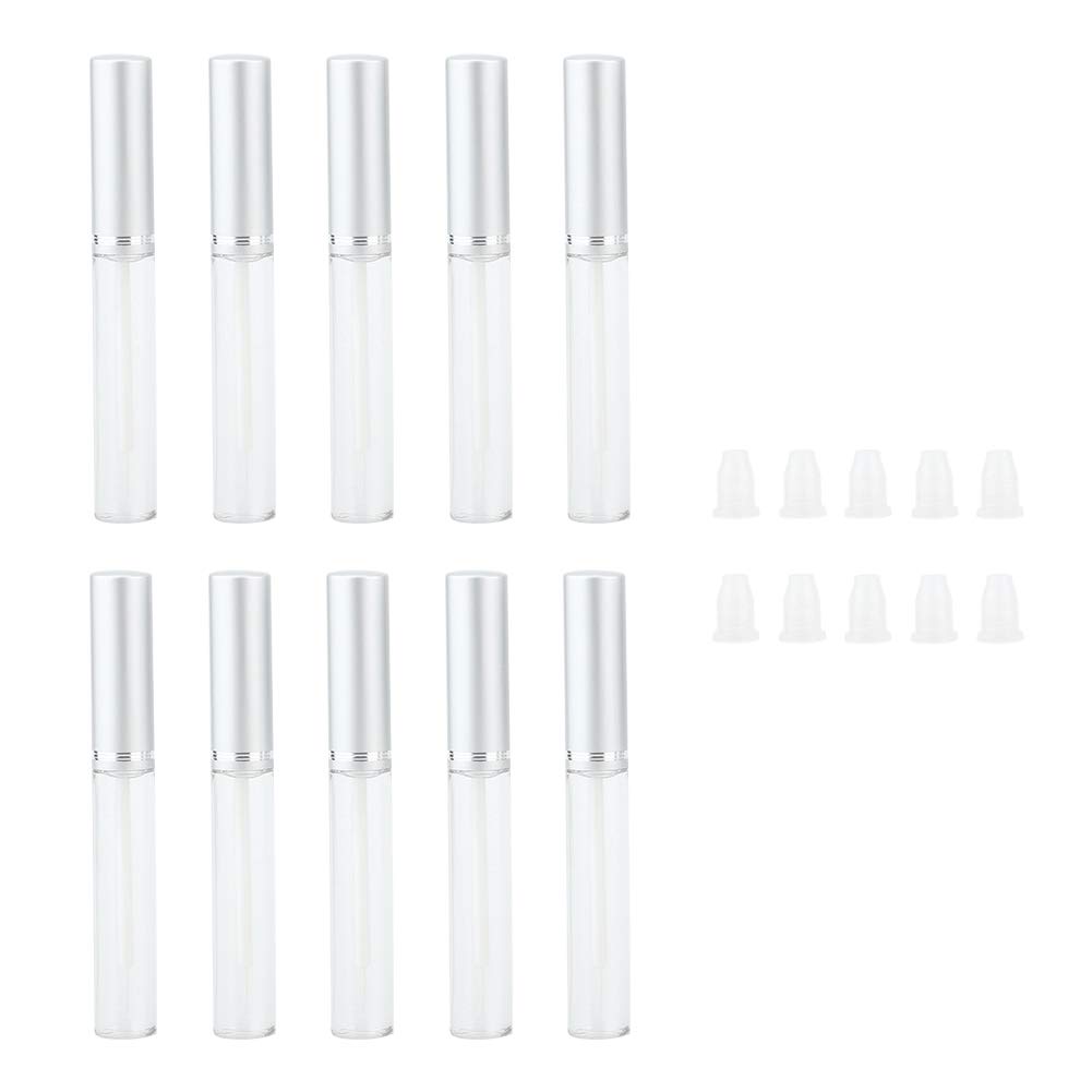 10Pcs Empty Eyelashes Growth Liquid Dispenser Bottle 5ml Eyelash Mascara Container DIY Tool Plastic Dispenser Bottle