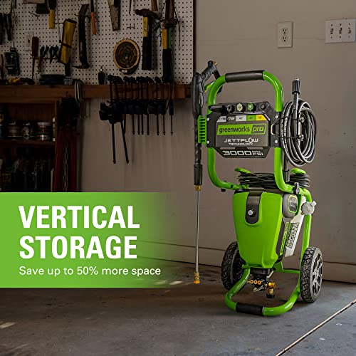 Greenworks 3000 PSI (1.1 GPM) TruBrushless Electric Pressure Washer
