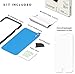 iPhone 8 Plus 7 Plus 6/6s Plus ZeroDamage Tempered Glass Screen Protector with (Installation Tool) .33m [Smooth Edge] - SaharaCase
