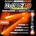 ROCKSTIX 2 HD ORANGE, BRIGHT LED LIGHT UP DRUMSTICKS, with fade effect, Set your gig on fire! (ORANGE ROCKSTIX)