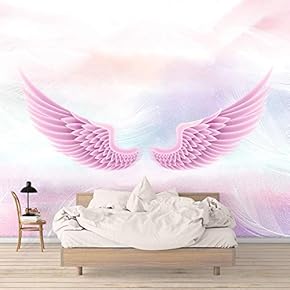 Wall Murals for Bedroom Beautiful Pictures Collection Panda Wings Removable Wallpaper Peel and Stick Wall Stickers - 66x96 inches