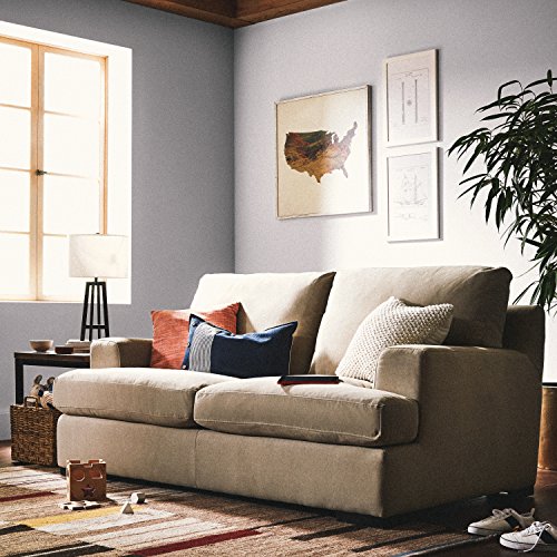 Amazon Brand Stone & Beam Lauren DownFilled Oversized Loveseat Sofa