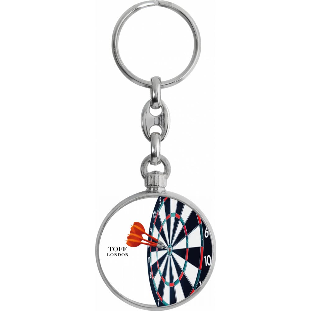 Toff London Score Bullseye Dartboard Keyring