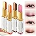 Silvercell Eye Shadow Stick Waterproof Double Colors Gradient Shimmer Eyeshadow Pen (B1)