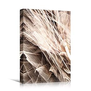 signwin Canvas Wall Art White Abstract Lights Abstract...