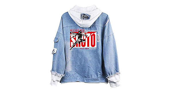My Hero Academia Denim Jacket, Denim 