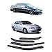 Gldifa Wind Deflector Compatible with Honda Accord 4Door Sedan 1998-2002 Sun Rain Guards Smoke Window Visors 94959