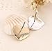 Women Retro Exquisite Luxury Charm Earrings rose gold