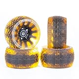 Slick Revolution Electric Skateboard Wheels Foamies 120mm | Patent Pending Foam Core | 78A Translucent Urethane | Revolutionise Your Ride … (Atomic Orange)