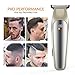 Hair Clipper - Liberex Professional Cordless Electric Fade Hair Trimmers Set Close Cutter, Rechargeable Wireless T-Blade Grooming Machine Beard Edger Kit for Men Kids Family Home with 3 Guide Combs