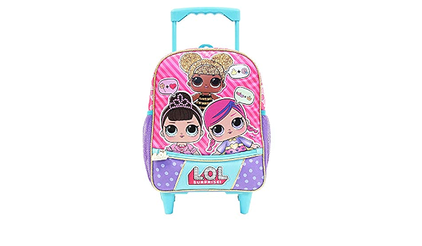 Mochila con ruedas Kinder Ruz Lol surprise : Amazon.com.mx: Ropa, Zapatos y  Accesorios