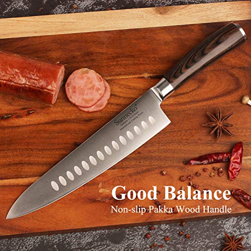 6 Sunnecko+Pakkawood+Nonstick+All+Purpose+Kitchen