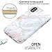 iPhone X Case, Shiny Rose Gold White Gery Marble Design, BAISRKE Clear Bumper Matte TPU Soft Rubber Silicone Cover Phone Case for Apple iPhone X (2017) 5.8 inch