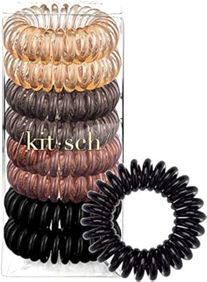 Kitsch Spiral Hair Ties Coil Hair Ties Phone Cord Hair Ties