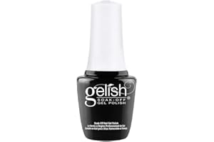 Gelish MINI Black Shadow Soak-Off Gel Polish, Black Gel Nail Polish, Black Nail Colors, Dark Nail Colors, 0.3 oz.