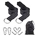 TOPQSC Hammock Straps, Hammock/Swing Tree Straps Set For Campers/Outfitters - Long Ultralight Adjustable For Outdoors