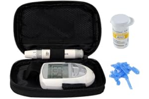 HEALTHCARETUYE Cholesterol Test Meter Total Cholesterol Meter Cholesterol Analyzer Test Kit + 10pcs Strips