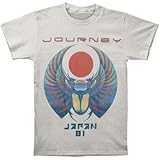 Journey Men's Japan 81 T-shirt Silver