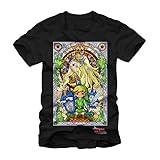 The Legend Of Zelda Wind Waker Stained Glass Adult T-shirt