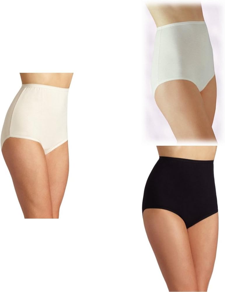 Vanity Fair Women's Underwear Perfectly Yours Traditional Cotton Brief Panties at  Women’s Clothing store