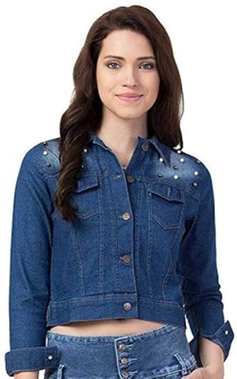 women's embellished denim jackets