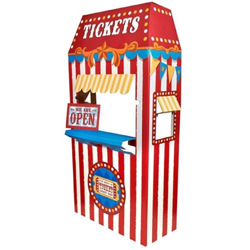 Ticket Booth Cardboard Stand image