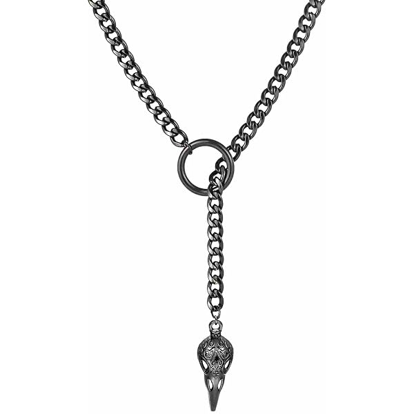 316L Surgical Stainless Steel Razor Blade Pendant – 30 Ball Chain Necklace Included