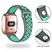 NANW Bands Compatible with Fitbit Versa/Versa 2/Versa Lite Small Large, Soft Silicone Replacement Band for Versa/Versa 2, Air Hole Wristband Strap for Women Men
