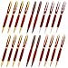 Legacy Woodturning, Fancy Pen Kit - Variety, 20 Pack, Includes 4 Gold, 4 Silver, 4 Copper, 4 Gun Metal, 4 Satin Gold