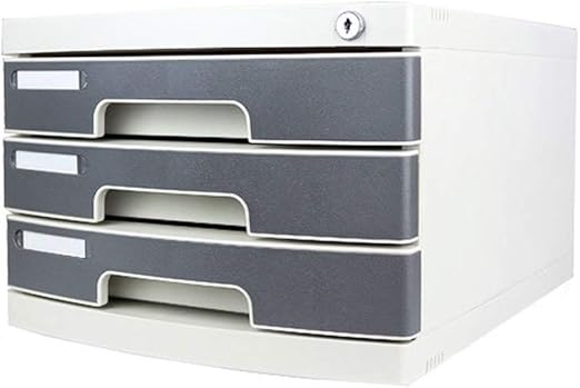 Ksw Kkw 3 Layer Filing Cabinet Lockable Desktop Office Drawer